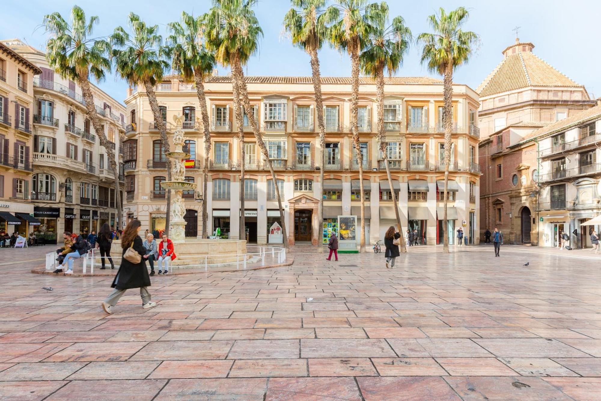 Апартаменти Plaza De La Constitucion Малага Екстер'єр фото