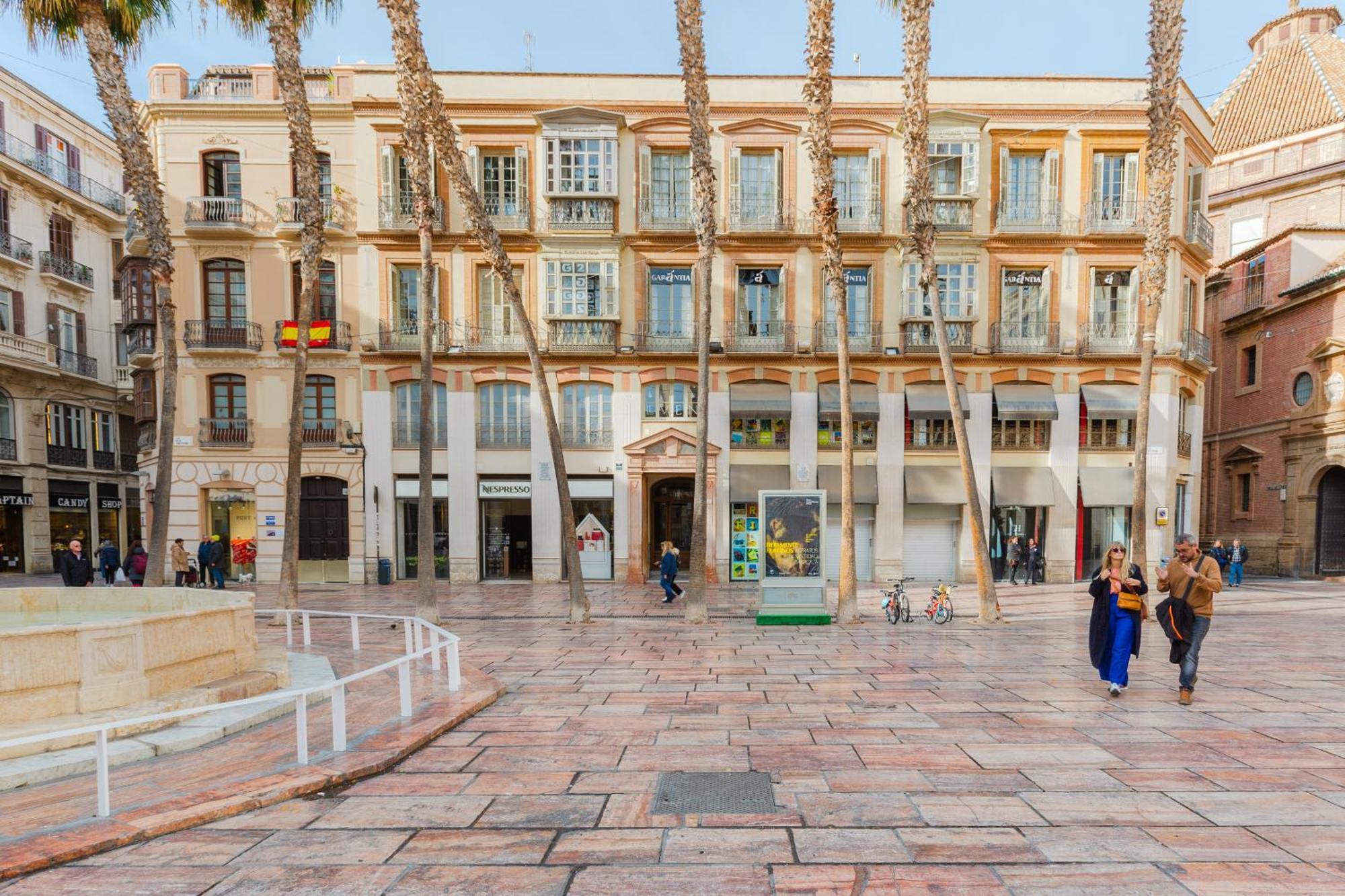 Апартаменти Plaza De La Constitucion Малага Екстер'єр фото